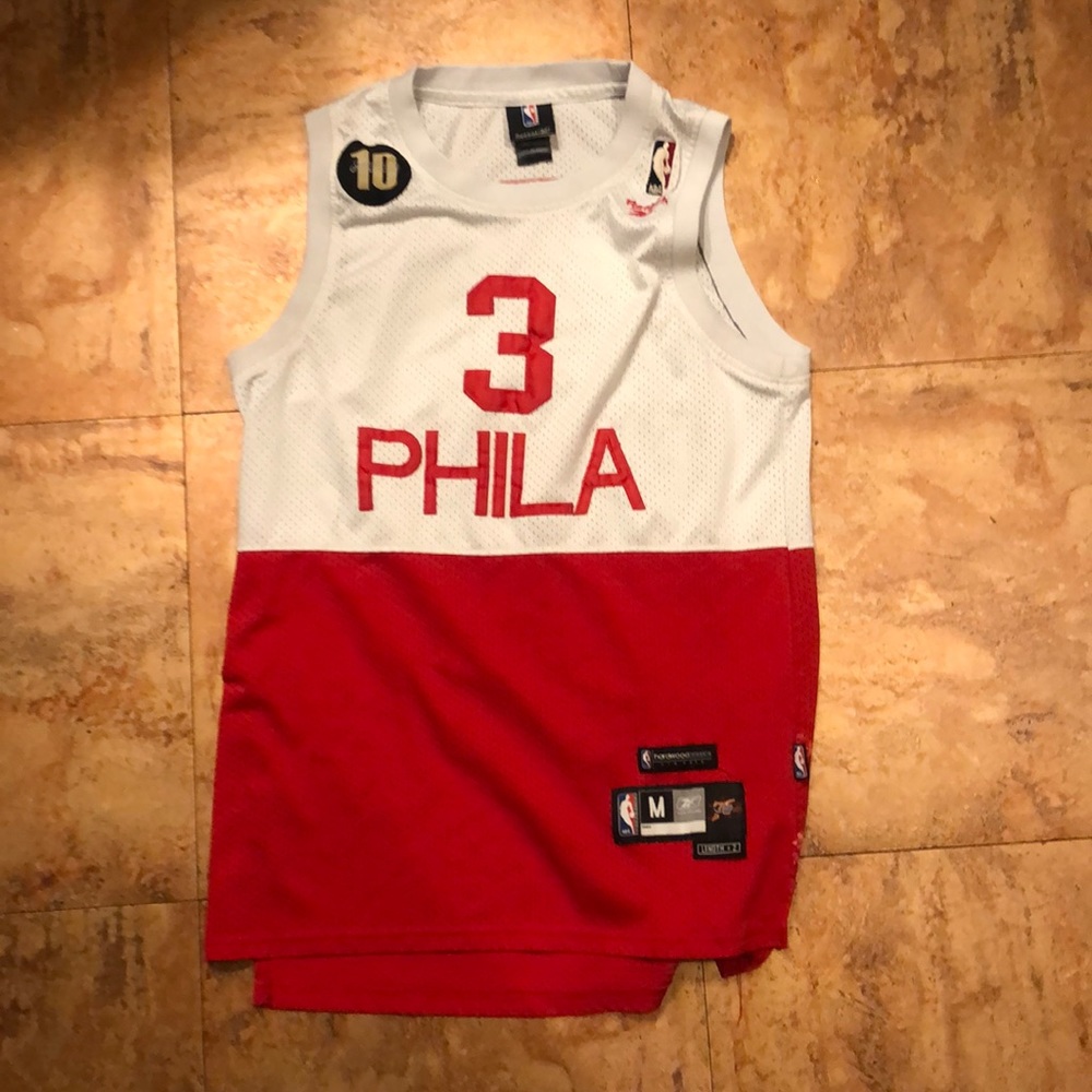 Authentic Allen iverson jersey